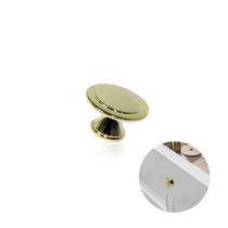 Puxador Ponto Redondo 30mm Dourado Brilhante