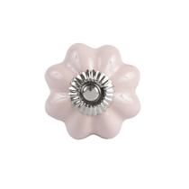 Puxador porta ceramica rosa cd7002 3136 3x4x4cm vitrix