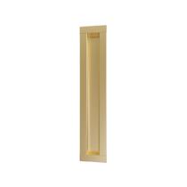 Puxador porta concha celleno dourado matte fosco 80 cm (800mm) italy line il 255 Puxador porta concha celleno dourado matte fosco 80 cm (800mm) italy line il 255