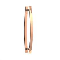 Puxador Porta Pivotante 100 Cm Inox Cobre / Rose Curvo Italy