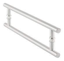 Puxador Porta Pivotante 40cm Aço Inox Tubular Redondo