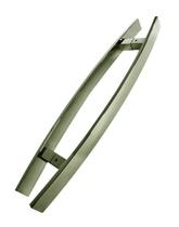 Puxador Porta Pivotante Inox Bronze Curvo Italy - 60 Cm