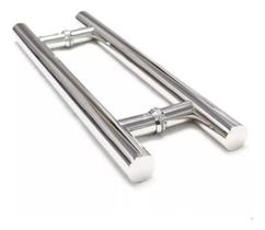 Puxador Porta Pivotante Portão Social Blindex Madeira Ferro Aço Galvanizado Alumínio Inox 80cm Puxador Porta Pivotante Portão Social Blindex Madeira Ferro Aço Galvanizado Alumínio Inox 80cm