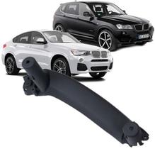 Puxador Porta Traseira Esquerda Bmw X3 F25 e X4 F26 de 2011 À 2017 - Preto Puxador Porta Traseira Esquerda Bmw X3 F25 e X4 F26 de 2011 À 2017 - Preto