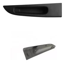 Puxador Porta Traseira Santana Quantum Lado Direito Preto