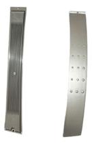 Puxador prata gourmet grill