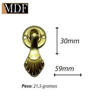 Puxador Premium para Caixa Gaveta 3x5,9cm Artesanato - ATACADÃO DO ARTESANATO MDF Puxador Premium para Caixa Gaveta 3x5,9cm Artesanato - ATACADÃO DO ARTESANATO MDF