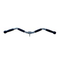 Puxador Pulley Barra W Curva Emborrachado com Giro Puxador Pulley Barra W Curva Emborrachado com Giro