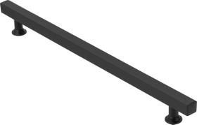 Puxador Quadrado Preto Fosco Para Porta 60cm - 1 Lado Só Puxador Quadrado Preto Fosco Para Porta 60cm - 1 Lado Só