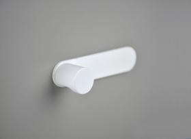 Puxador Radio P C/Base Branco ZP5444.25 - Zen Puxador Radio P C/Base Branco ZP5444.25 - Zen