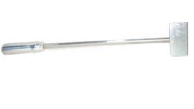 Puxador Rastelo Espalhador Carvão Brasa Para Lareiras e churrasqueiras