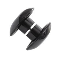 Puxador redondo 80mm para porta de vidro de 01 furo