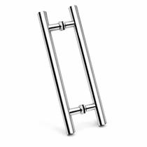 Puxador Redondo Aço Inox 45cm Porta Portão Madeira Vidro Esquadrias Puxador Redondo Aço Inox 45cm Porta Portão Madeira Vidro Esquadrias
