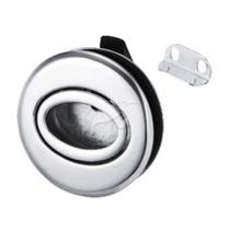 Puxador Redondo Em Inox Com Alça Oval 2'' Puxador Redondo Em Inox Com Alça Oval 2''