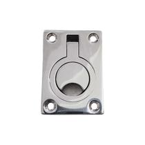 Puxador Retangular em Aço Inox P/ Embarcações 63 x 44 MM