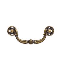 Puxador Rosa Scarlet Metal Zamac Decoração Gavetas Artesanato 2 Peças Puxador Rosa Scarlet Metal Zamac Decoração Gavetas Artesanato 2 Peças