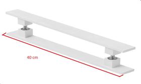 Puxador scabello verona 40x10 40cm - branco Puxador scabello verona 40x10 40cm - branco