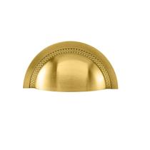 Puxador shell 48 mm zen gold escovado (dourado) zp4319.b00 concha