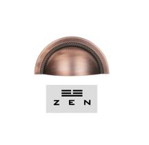 Puxador shell 48 mm zen vecchio cobre zp4319.648 concha