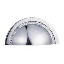 Puxador Shell 48Mm Cromo Zen