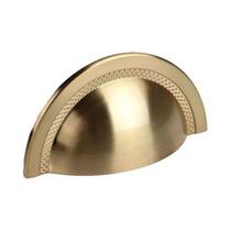 Puxador Shell 48mm Red Gold Escovado Zen