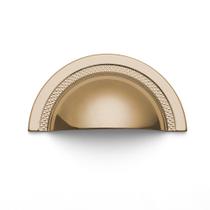 Puxador Shell 64mm Gold Brilhante Zen Design