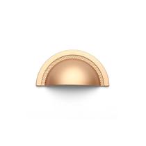 Puxador Shell Dourado Matte Zen