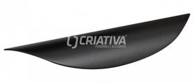 Puxador soneto zamac concha comprimento 104mm furação 64mm m4 criativa
