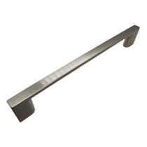 Puxador Tango Escovado Acetinado 192mm 09 Peças Móveis