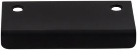 Puxador tipo aba Top Knobs TK103BLK 7,6 cm aço preto fosco Puxador tipo aba Top Knobs TK103BLK 7,6 cm aço preto fosco