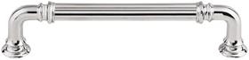Puxador Top Knobs TK323PC 5" Estriado Cromado Polido Puxador Top Knobs TK323PC 5" Estriado Cromado Polido