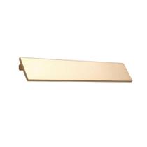 Puxador Traso 128mm Gold Brilhante Zen Design Puxador Traso 128mm Gold Brilhante Zen Design