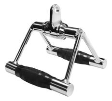 Puxador Triângulo Emborrachado Profissional Academia Musculação Pulley
