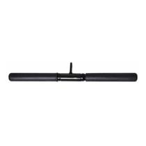 Puxador Triceps Reto Uplift Com Giro 50cm Com Manopla Preto