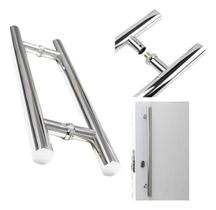 Puxador Tub. Inox Polido Porta Piv/Alum/Vid/Mad. 45Cm, 32Mm