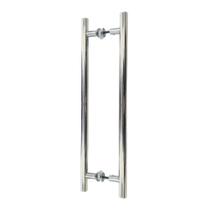 Puxador Tubular Duplo De Inox Polido - União Mundial 800mm Puxador Tubular Duplo De Inox Polido - União Mundial 800mm