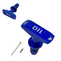 Puxador Vareta Óleo Motor Tuning Universal Azul Automotivo M