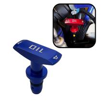 Puxador Vareta Óleo Motor Tuning Universal Azul Estilo BR M