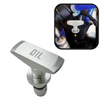 Puxador Vareta Óleo Motor Tuning Universal Prata Estilo BR M