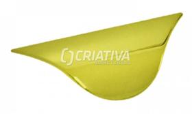 Puxador zamac concha comprimento 60mm furação 20mm m4 criativa Puxador zamac concha comprimento 60mm furação 20mm m4 criativa