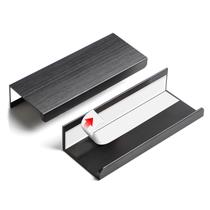Puxadores Adesivos Pretos BaiNong, Kit com 5 Unidades, 8 cm Puxadores Adesivos Pretos BaiNong, Kit com 5 Unidades, 8 cm