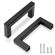 Puxadores de Armário EZRENOVA Preto Fosco 90 mm, Kit com 10 Puxadores de Armário EZRENOVA Preto Fosco 90 mm, Kit com 10
