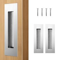 Puxadores de porta HBL' 2 unidades 15 cm aço inoxidável prateado