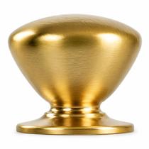 Puxadores Decorativos para Porta de Armário trust4care Dourado Satinado 41 mm com Base Larga