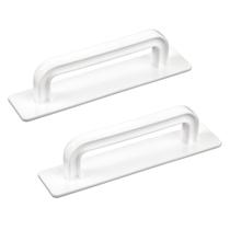 Puxadores para armário Aeaocvo 14x3 cm autoadesivos, kit com 2 unidades Puxadores para armário Aeaocvo 14x3 cm autoadesivos, kit com 2 unidades