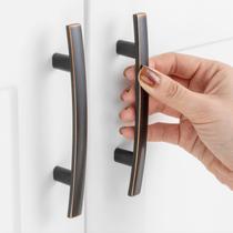 Puxadores para armário ASKANO 3" bronze envelhecido 10 unidades Puxadores para armário ASKANO 3" bronze envelhecido 10 unidades