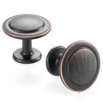 Puxadores para armário ASKANO ZK2409 31 mm bronze envelhecido, kit com 10 Puxadores para armário ASKANO ZK2409 31 mm bronze envelhecido, kit com 10