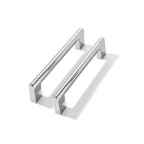 Puxadores para armário CABDM, furação de 3,5" em cromo, kit com 2 Puxadores para armário CABDM, furação de 3,5" em cromo, kit com 2