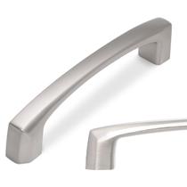 Puxadores para armário de cozinha BUKOBYHE, 2 unidades, 7,6 cm, níquel acetinado