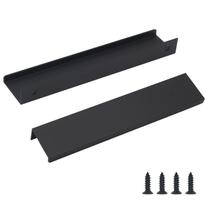Puxadores para armário HANIHUA 150 mm preto alumínio 5 unidades Puxadores para armário HANIHUA 150 mm preto alumínio 5 unidades